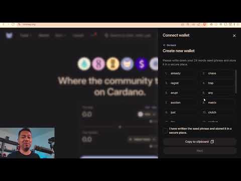 IMinswap Course MinWallet Setup